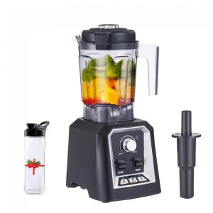 Liquidificador Profissional 2L com Garrafa Portátil de 600mL, 110V 2200W, Biolomix, Preto