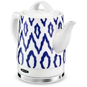 Chaleira Elétrica de 1.5L com Desligamento Automático, Aço Inoxidável, 1350W, Branca e, 110v, BELLA 14744, Branco