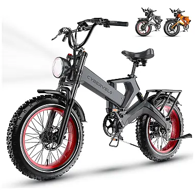 Bicicleta Elétrica Dobrável Cybervelo EK6