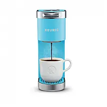 Cafeteira Elétrica Programável K Mini Plus Expresso Serve 177 ou 350 mL Aço Inoxidável, 110v, KEURIG K21P, Azul