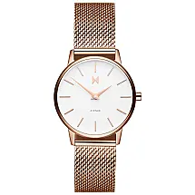 Relógio Feminino Analógico Quartzo de Aço Inoxidável, MVMT MA01 RGWM, Dourado
