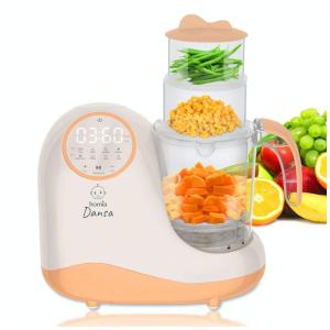 Processador de Alimentos para Bebês 8 em 1 Capacidade 600 mL, 110v, HOMIA Dansa, Branco