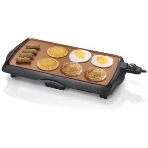 Grill Elétrico Antiaderente para até 6 Porções, 110V 1500W, Nozaya, Preto