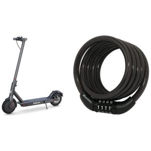 Patinete Elétrico para Adultos com Alcance 25km e Peso 110kg, Populo, Preto