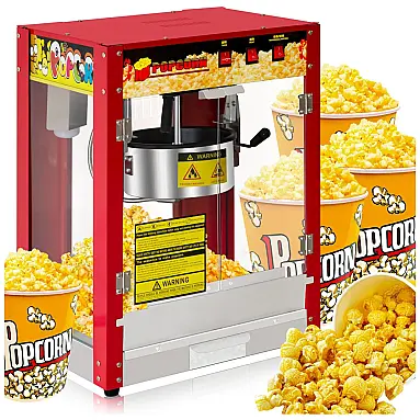 Máquina de Pipoca Comercial 110V,