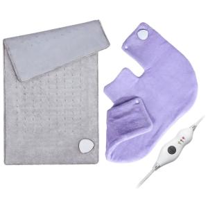 Conjunto de Almofadas de Aquecimento para Alívio da Dor no Pescoço, Ombros e Costas, 110V, PROALLER