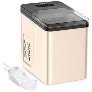 Máquina de Gelo Automática Portátil Produz até 11kg, 24H, Cor, 110v, VECYS VCIM IC1212CLASSIC CE, Rosa
