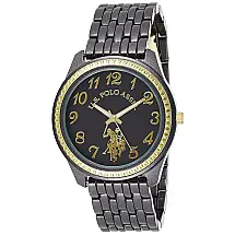 Relógio An Feminino de qartzo analógico feminino, U.S. POLO ASSN. USC40100, Preto