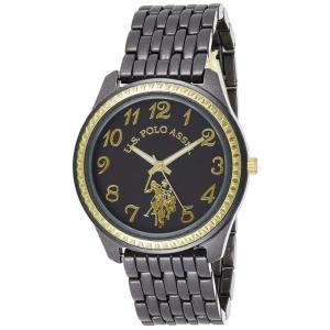 Relógio An Feminino de qartzo analógico feminino, U.S. POLO ASSN. USC40100, Preto