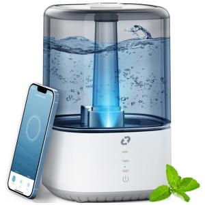 Umidificador Portátil ZOESURE 4 Litros com Controle por APP, 110V, Branco