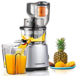 Máquina de suco AMZCHEF centrífuga lenta para centrífuga e centrífuga a frio