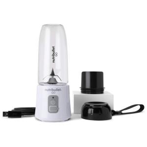 Liquidificador de Bancada 380mL com 20 Velocidades, 70W, 110v, NUTRIBULLET NB50300W, Branco