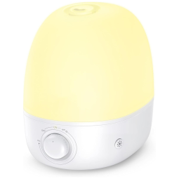 Umidificador Ultrassônico Portátil 2.5L até 30H, 110v, CTOMOA AH038W, Branco