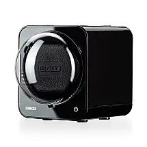 Estojo Rotativo Automático para Relógio 1 Lugar ABEST BOXY Fancy Brick Preto - Sistema Métrico Brasileiro