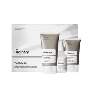 Kit Skincare Completo com Hidratante Vitamina B5 e Removedor de Maquiagens, THE ORDINARY, Branco