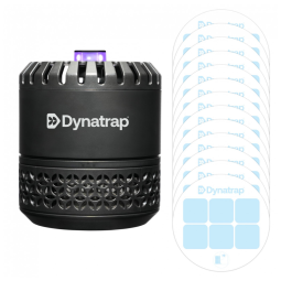 Mata Mosquito Repelente Elétrico com 12 Placas de Cola e Protege até 55m2, 110V, DynaTrap DT152, Preto