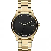 Relógio Masculino Analógico Quartzo de Aço Inoxidável, MVMT 28000182, Dourado