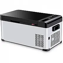 DFYR Mini Geladeira, Cooler Automotiva Elétrico Portátil 17L, 110V, Branco