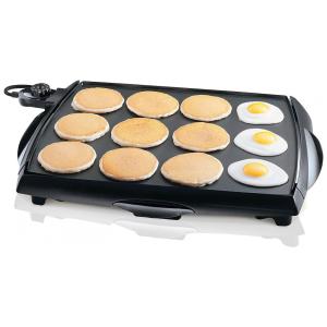 Churrasqueira Elétrica Grill até 12 Porções com Controle de Temperatura, 110V 1500W, Nozaya, Preta