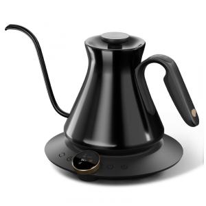 Chaleira elétrica Cocinare Soulagues 0,6L bico pescoço de ganso tela colorida controle de temperatura 1500W 110V