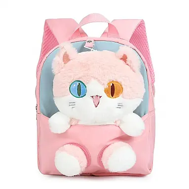 Mochila infantil RETEN com gatinho