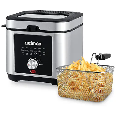 Fritadeira Elétrica 2.6L Profissional, Aço