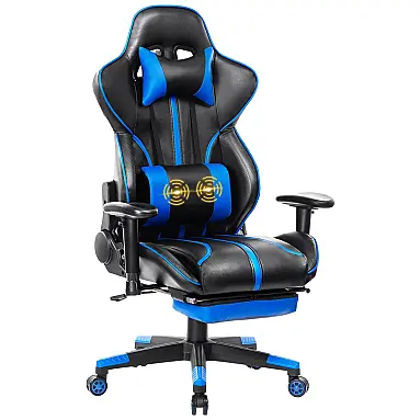 Blue Whale Cadeira Gamer Reclinável