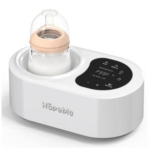 Aquecedor de Mamadeiras 7 em 1 para Leite Materno ou Fórmula, 110V, Hopebig, Branco