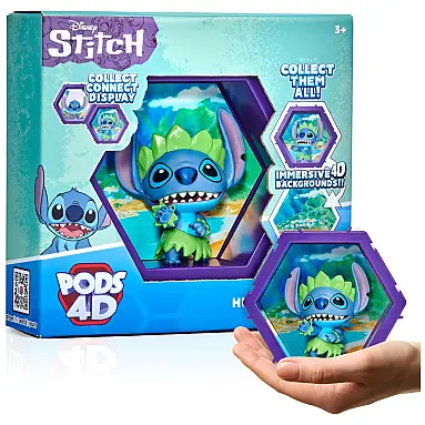 Brinquedo Stitch Hula PODS 4D
