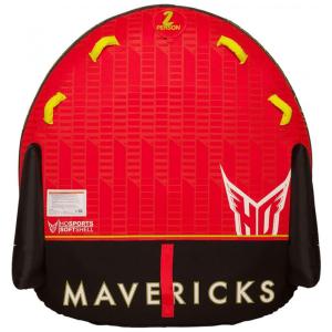 Boia Rebocável Aquática HO Mavericks 2 para 2 Pessoas, Vermelha