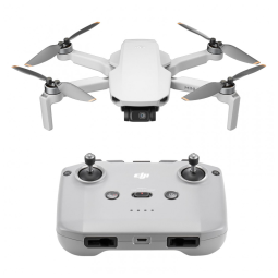 DJI Mini 4K: Drone com Câmera 4K UHD para Adultos, 249 g, Estabilização 3 Eixos, Transmissão de Vídeo 10km, Retorno Automático