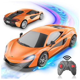 Carro de controle remoto McLaren 570S, AEROQUEST 2.4Ghz RC Car Official Licensed 1 24 Scale Racing Hobby Toy Car, RC Car Gifts for Age 3 4 5