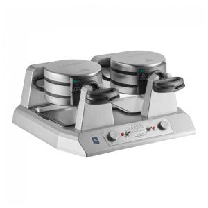 Waring WW300BX Máquina de Waffles Belga Quádrupla Não Aderente Rotativa 208V - 120/h