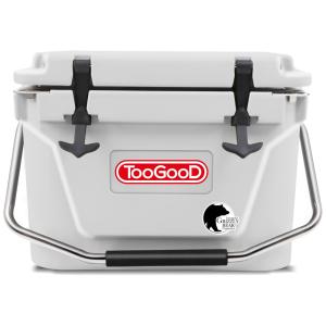 Cooler Térmico Portátil 20 Litros com Isolamento Espesso, TooGooD, Branco
