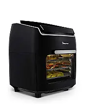 Forno Multifuncional 3 em 1, Controles Digitais 10L, 110v, MAGIC CHEF MAF105BKD0, Preto
