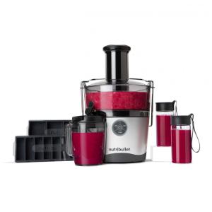 Centrífuga de Frutas e Vegetais 1,5 Litros com Acessórios, 110V 1000W, NutriBullet NBJ50200, Prata