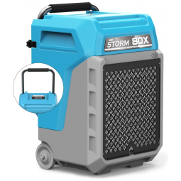 Desumidificador comercial ALORAIR Storm 80X com bomba e mangueira de dreno, 170 pints/dia, até 195 m², azul, 607W, 115V
