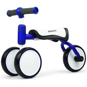 Bicicleta sem Pedal Infantil com 3 Rodas para Crianças de 1 a 4 Anos, KRIDDO BB008BLUE, Azul Escuro