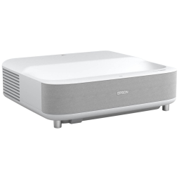 EpiqVision Projetor Inteligente Laser 3600 Lumens com Alto Falantes e Bluetooth, 110v, EPSON LS300, Branco