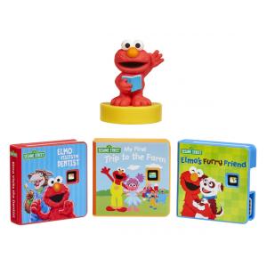 Coleção de Histórias para Máquina dos Sonhos Little Tikes, 1 Personagem e 3 Historias, Vila Sésamo Elmo Friends