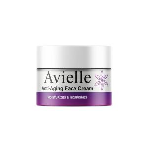 Avielle Facial Anti Idade para Mulheres com Suco Orgânico de Aloe e Vera, OPTIMAL SUPPLEMENT NUTRITION, Branco