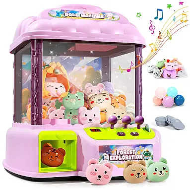 MIAOKE Máquina de Garra Rosa
