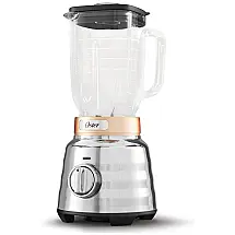 Liquidificador de Bancada 1.6L em Aço Inoxidável com 3 Velocidades, 1100W 110V, Oster, Prata