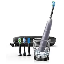 DiamondClean Escova de Dentes Elétrica, Smart, recarregável, 1 unidade, cinza, PHILIPS SONICARE HX9924, 41, Cinza