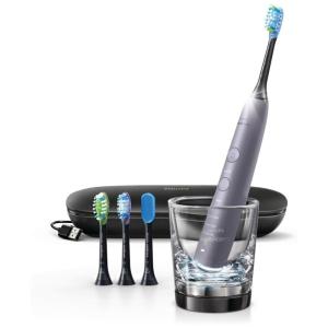 DiamondClean Escova de Dentes Elétrica, Smart, recarregável, 1 unidade, cinza, PHILIPS SONICARE HX9924, 41, Cinza