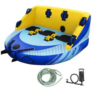 Boia Rebocável Aquática Elaml para 3 Pessoas, Azul