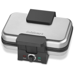 Máquina de Waffle, Pizzelle Press, 2 Fatias, 110v, CUISINART WM PZ10, Prateado