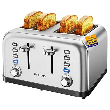 Torradeira 4 Pães em Aço