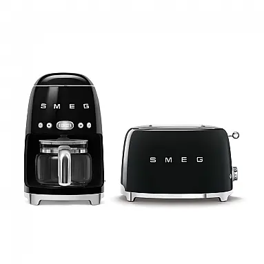 Conjunto Smeg Retro de Cafeteira