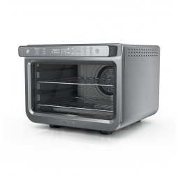 Forno Elétrico de Bancada Digital 10 em 1 com Função Air Fryer, Aço Inoxidável, 110V 1800W, Ninja Prestige Smart XL DT501